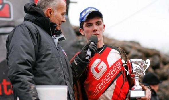 Danny  McCanney (Gas Gas) 2013 podium